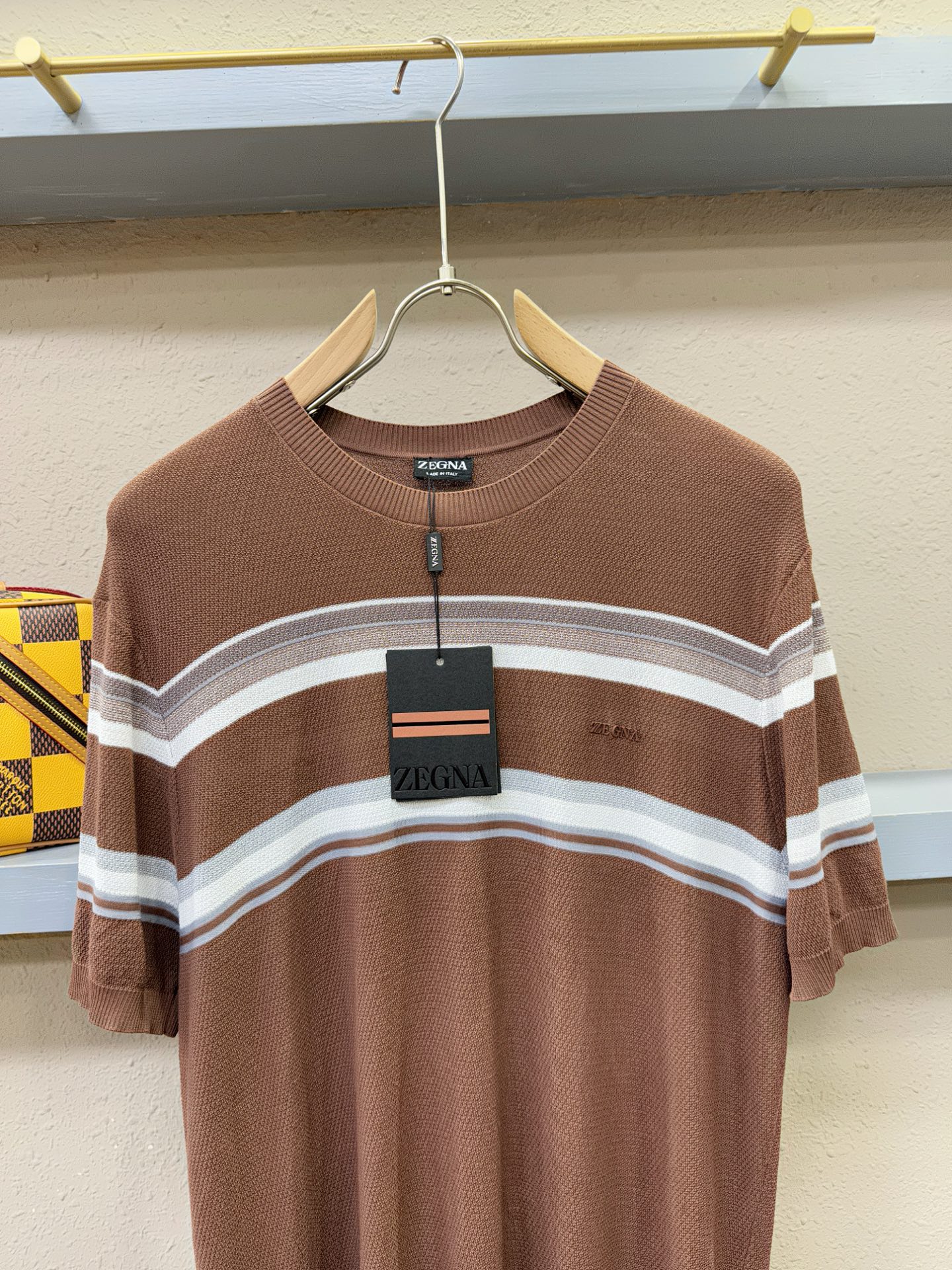 Ermenegildo zeg*a杰*亚 2026春夏新品针织短袖，进口针织面料，手感柔软。顶级进口私货