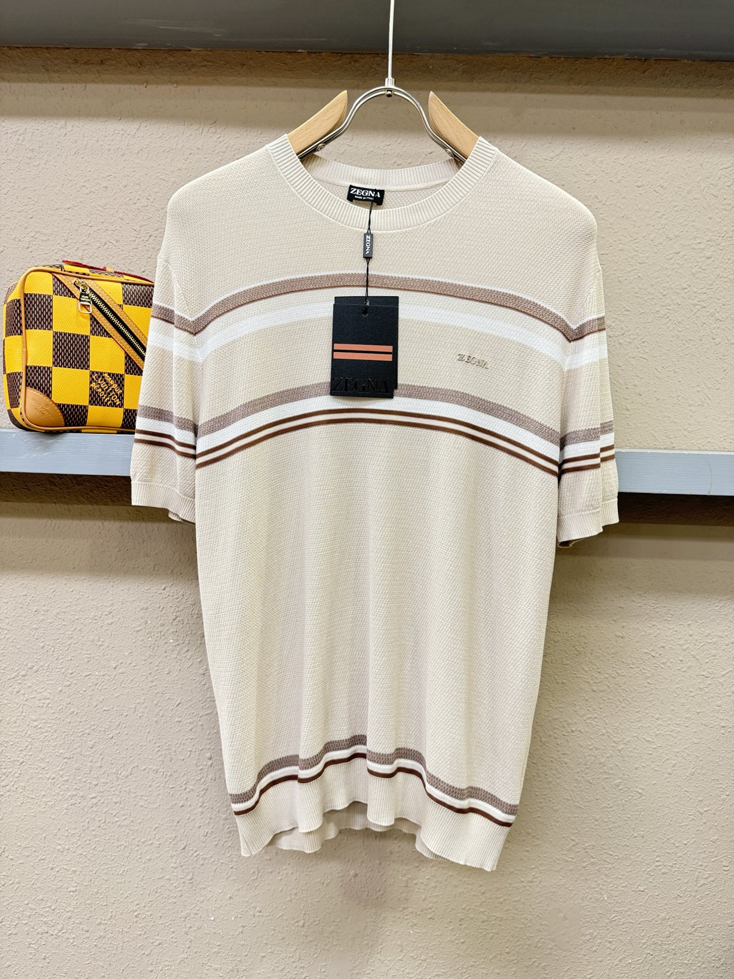 Ermenegildo zeg*a杰*亚 2026春夏新品针织短袖，进口针织面料，手感柔软。顶级进口私货