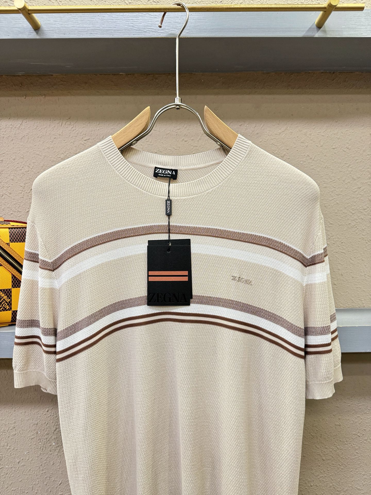 Ermenegildo zeg*a杰*亚 2026春夏新品针织短袖，进口针织面料，手感柔软。顶级进口私货