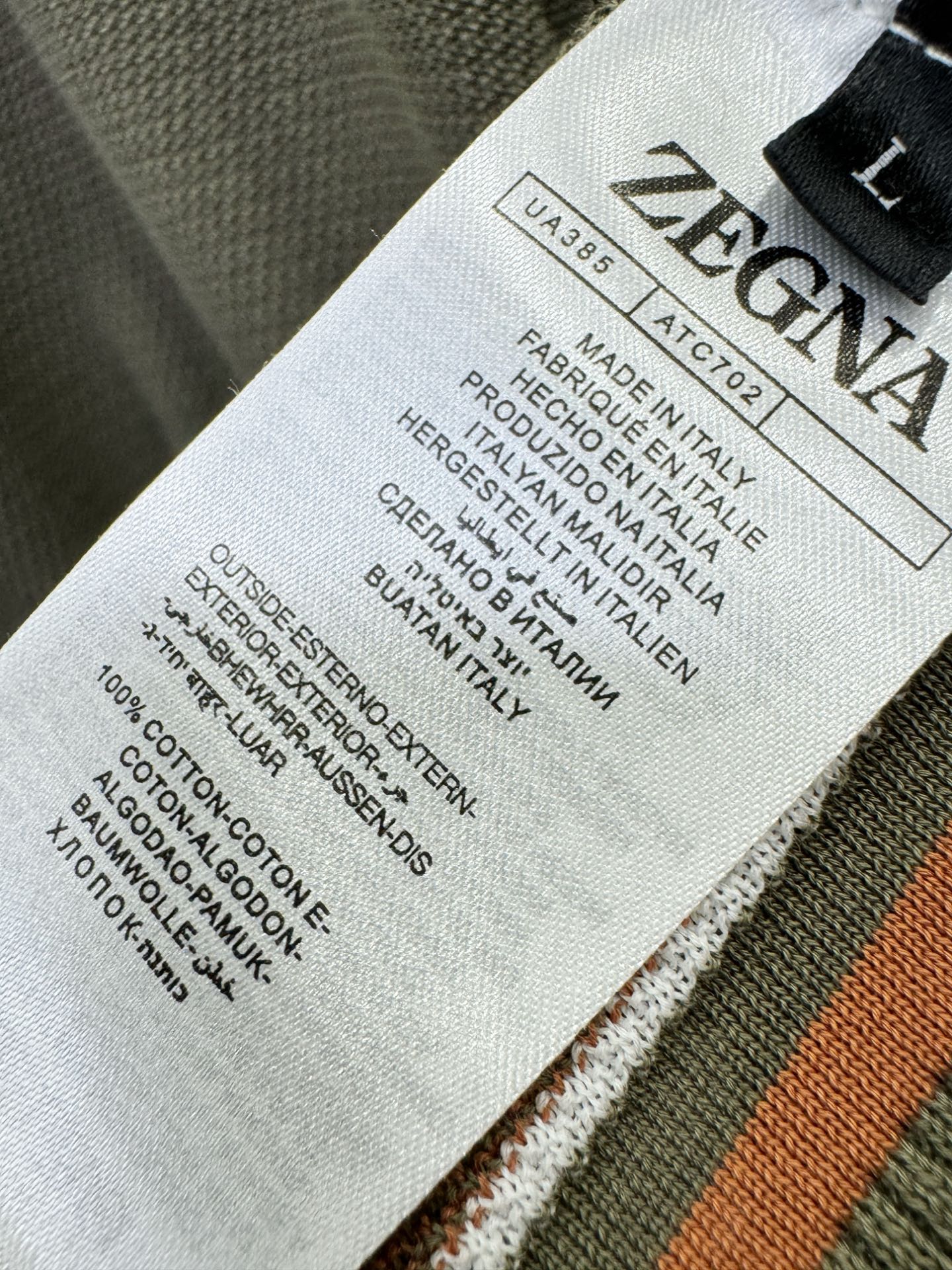 Ermenegildo zeg*a杰*亚 2026春夏新品针织短袖，进口针织面料，手感柔软。顶级进口私货