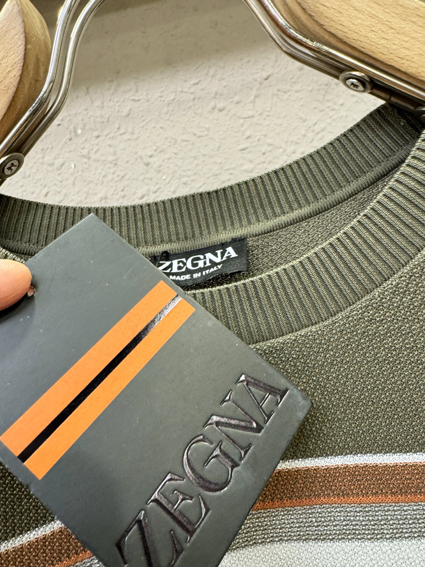 Ermenegildo zeg*a杰*亚 2026春夏新品针织短袖，进口针织面料，手感柔软。顶级进口私货