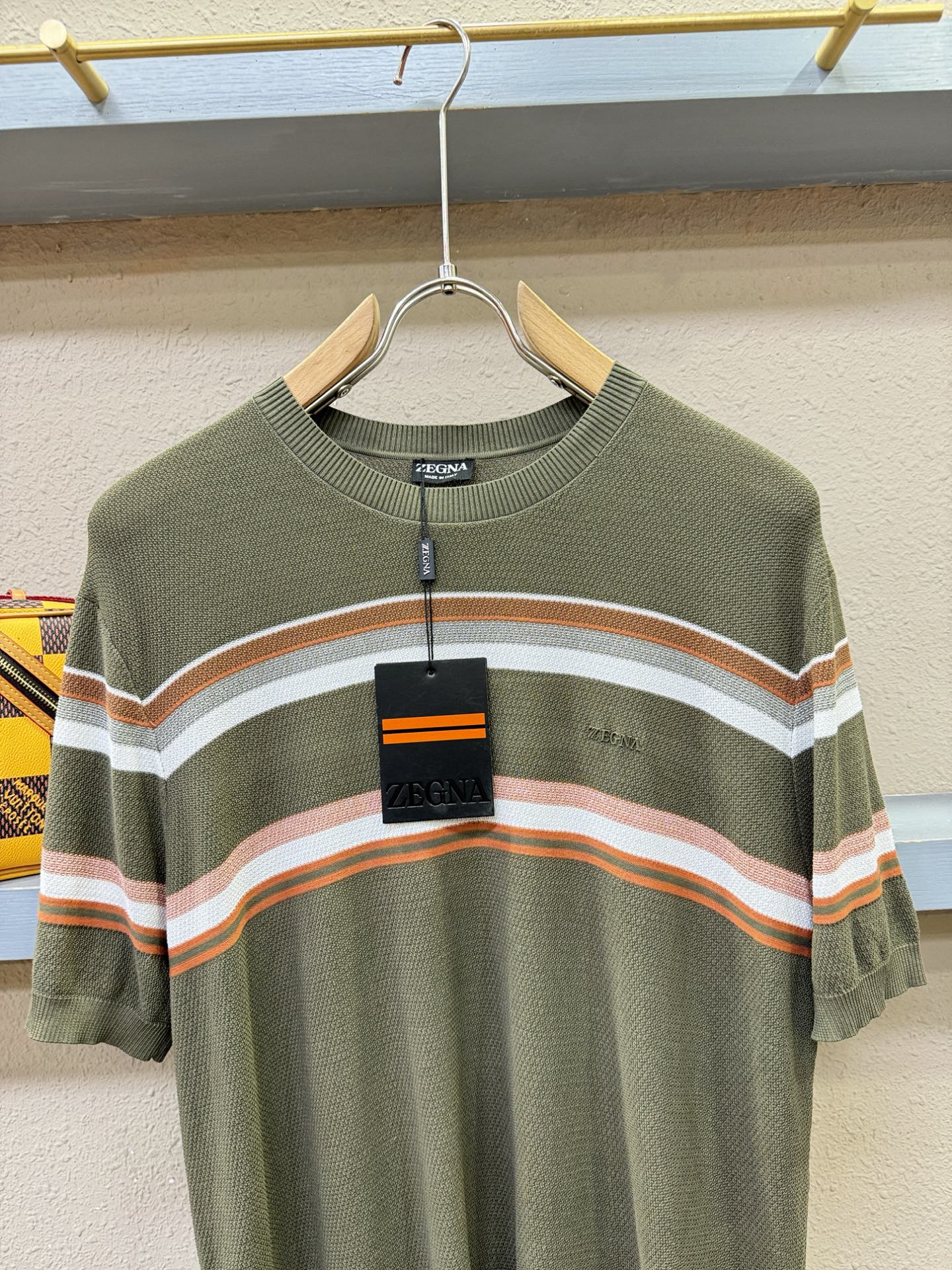 Ermenegildo zeg*a杰*亚 2026春夏新品针织短袖，进口针织面料，手感柔软。顶级进口私货