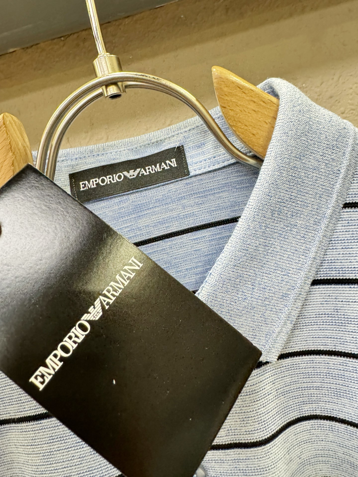 Armani 阿玛尼 2026官方新款 专柜同步上市 男士翻领短袖POLO衫，高端主线系列，进口面料，质