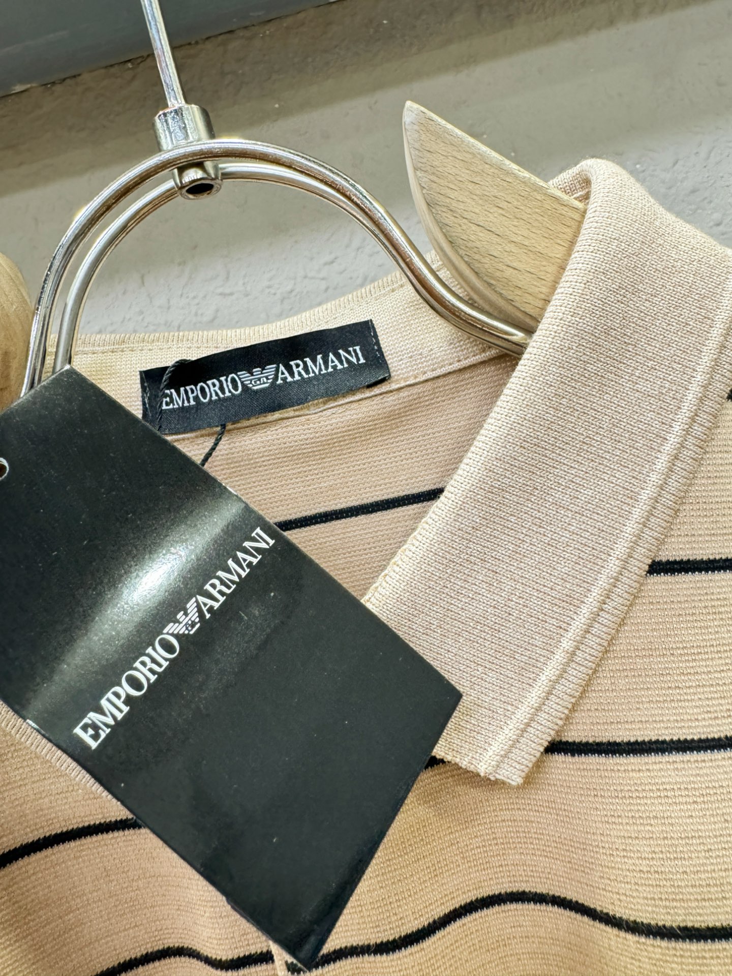 Armani 阿玛尼 2026官方新款 专柜同步上市 男士翻领短袖POLO衫，高端主线系列，进口面料，质