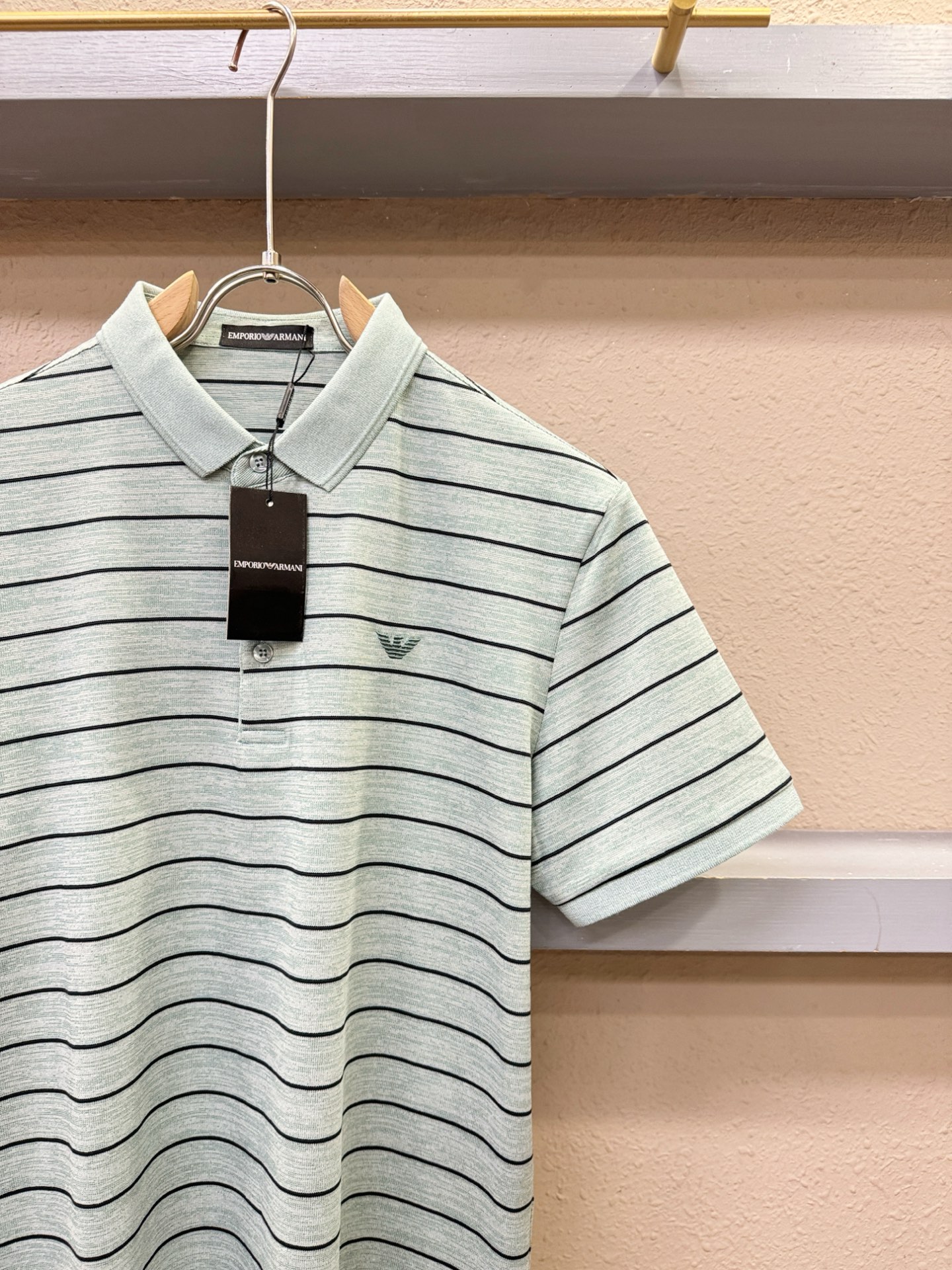 Armani 阿玛尼 2026官方新款 专柜同步上市 男士翻领短袖POLO衫，高端主线系列，进口面料，质