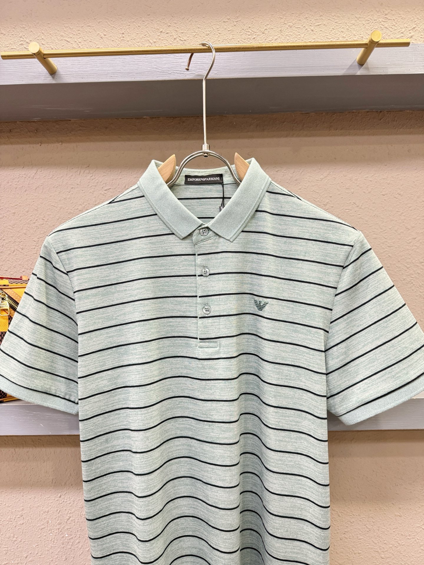 Armani 阿玛尼 2026官方新款 专柜同步上市 男士翻领短袖POLO衫，高端主线系列，进口面料，质