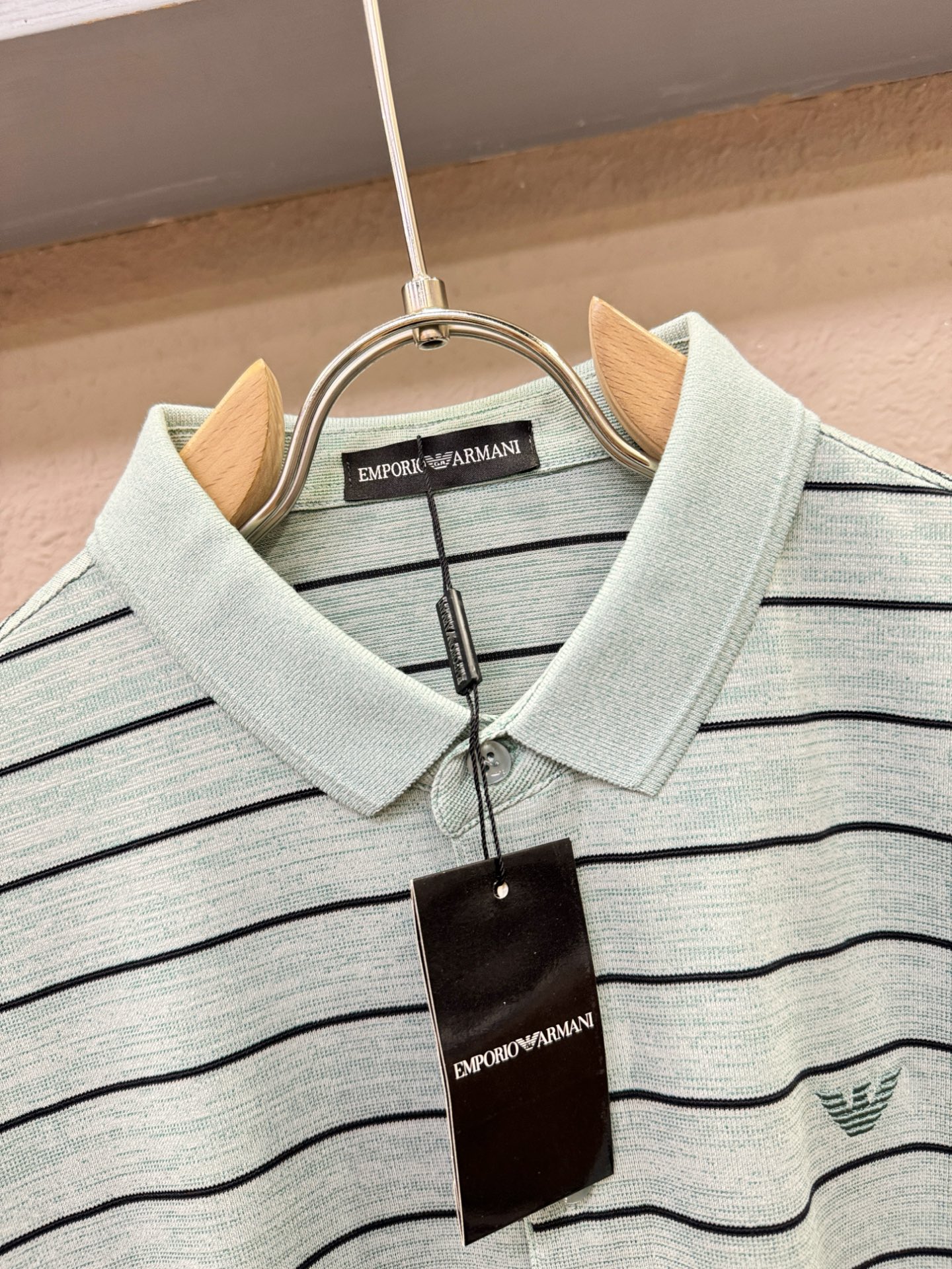 Armani 阿玛尼 2026官方新款 专柜同步上市 男士翻领短袖POLO衫，高端主线系列，进口面料，质