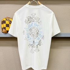 (最大可穿240斤) CHROME HEARTS 克罗心 2026春夏新款短袖T恤!走秀图案时尚休闲短袖 (最大可穿240斤) CHROME HEARTS 克罗心 2026春夏新款短袖T恤!走秀图案时尚休闲短袖