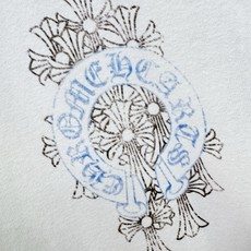 (最大可穿240斤) CHROME HEARTS 克罗心 2026春夏新款短袖T恤!走秀图案时尚休闲短袖 (最大可穿240斤) CHROME HEARTS 克罗心 2026春夏新款短袖T恤!走秀图案时尚休闲短袖