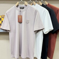 (最大可穿240斤) Loro Piana诺悠翩雅 2026春夏新款短袖T恤!走秀图案时尚休闲短袖T恤衫 (最大可穿240斤) Loro Piana诺悠翩雅 2026春夏新款短袖T恤!走秀图案时尚休闲短袖T恤衫