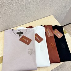 (最大可穿240斤) Loro Piana诺悠翩雅 2026春夏新款短袖T恤!走秀图案时尚休闲短袖T恤衫 (最大可穿240斤) Loro Piana诺悠翩雅 2026春夏新款短袖T恤!走秀图案时尚休闲短袖T恤衫