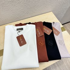(最大可穿240斤) Loro Piana诺悠翩雅 2026春夏新款短袖T恤!走秀图案时尚休闲短袖T恤衫 (最大可穿240斤) Loro Piana诺悠翩雅 2026春夏新款短袖T恤!走秀图案时尚休闲短袖T恤衫