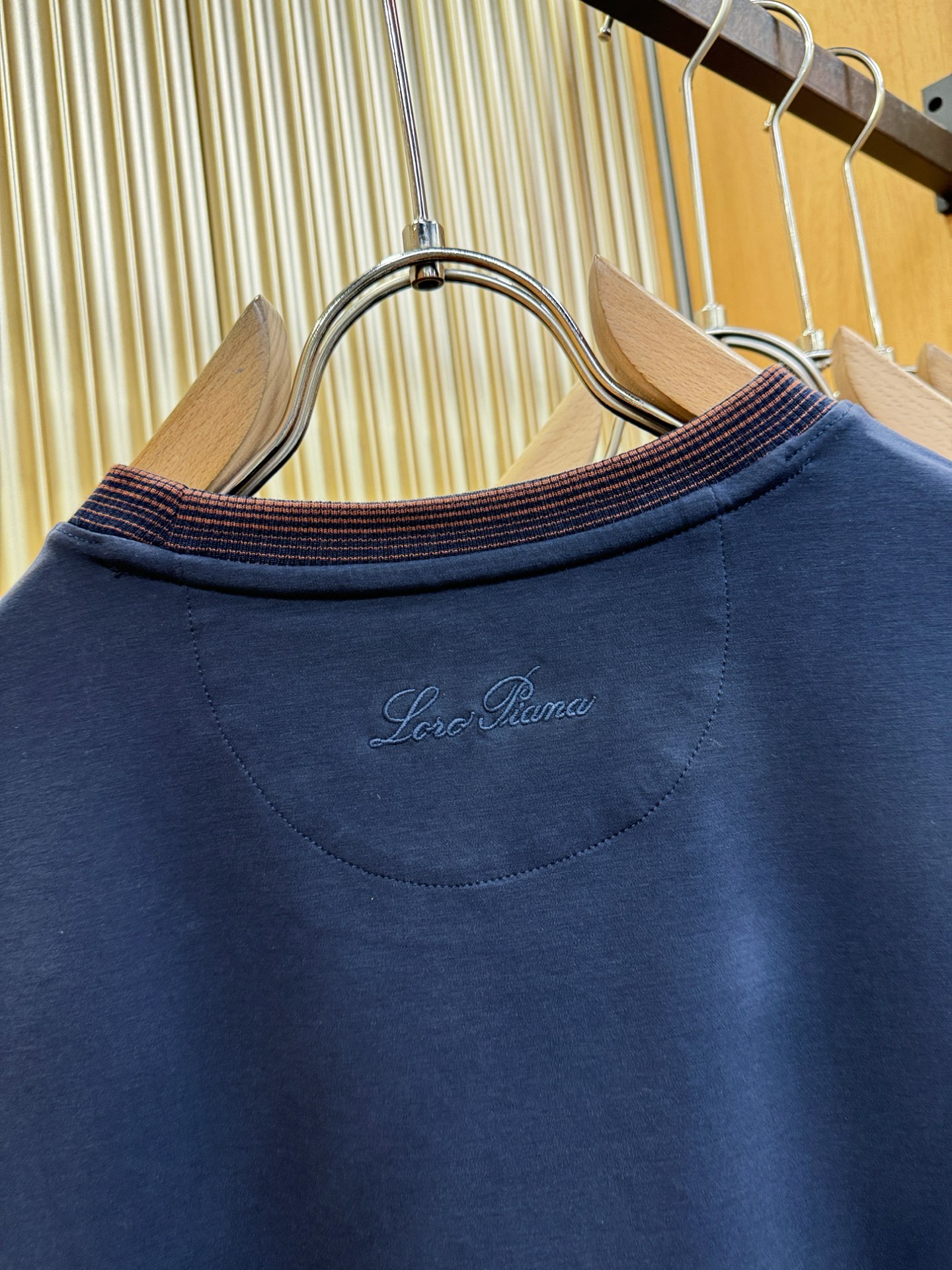 (最大可穿240斤) Loro Piana诺悠翩雅 2026春夏新款短袖T恤！走秀图案时尚休闲短袖T恤衫
