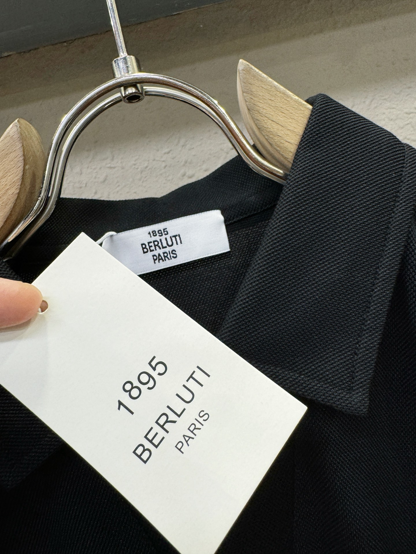 BERLUTI 2026官方春夏新款 专柜同步上市 男士翻领短袖POLO衫，高端主线系列，进口珠地丝光棉