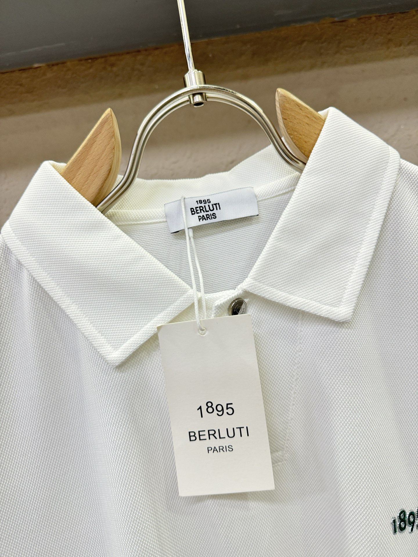 BERLUTI 2026官方春夏新款 专柜同步上市 男士翻领短袖POLO衫，高端主线系列，进口珠地丝光棉