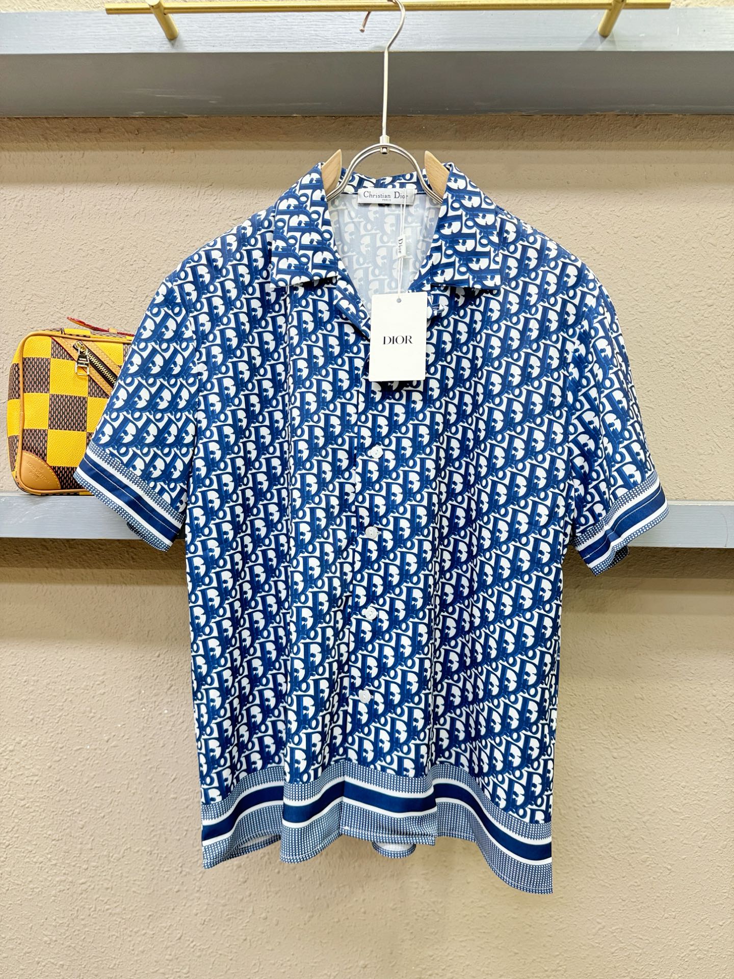 高定款(真丝面料升级 ) Dior迪奥 最大可穿250斤，新款真丝套装，男女同款家居服套装，定制真丝面料，不抽丝！睡衣套
