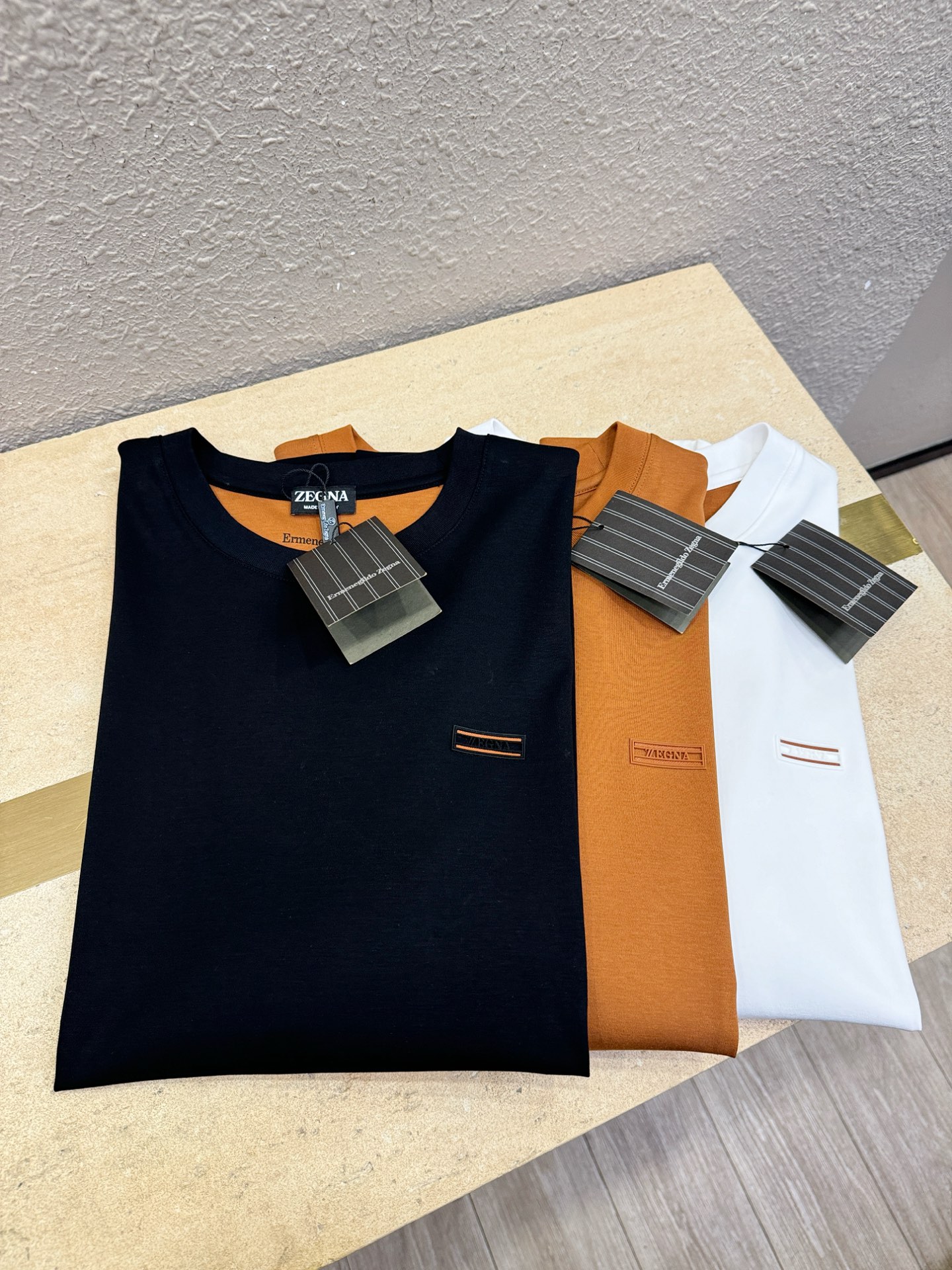 Ermenegildo Zeg*a杰* 最大可穿200斤‼️ 顶级品质 2026新品短袖！精工设计，原版