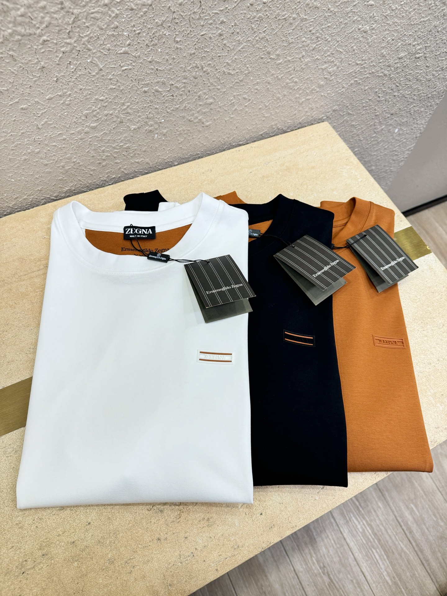 Ermenegildo Zeg*a杰* 最大可穿200斤‼️ 顶级品质 2026新品短袖！精工设计，原版