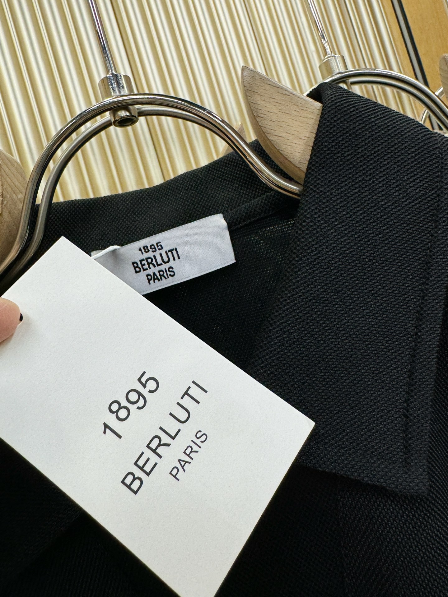 BERLUTI 2026官方春夏新款 专柜同步上市 男士翻领短袖POLO衫，高端主线系列，进口珠地丝光棉