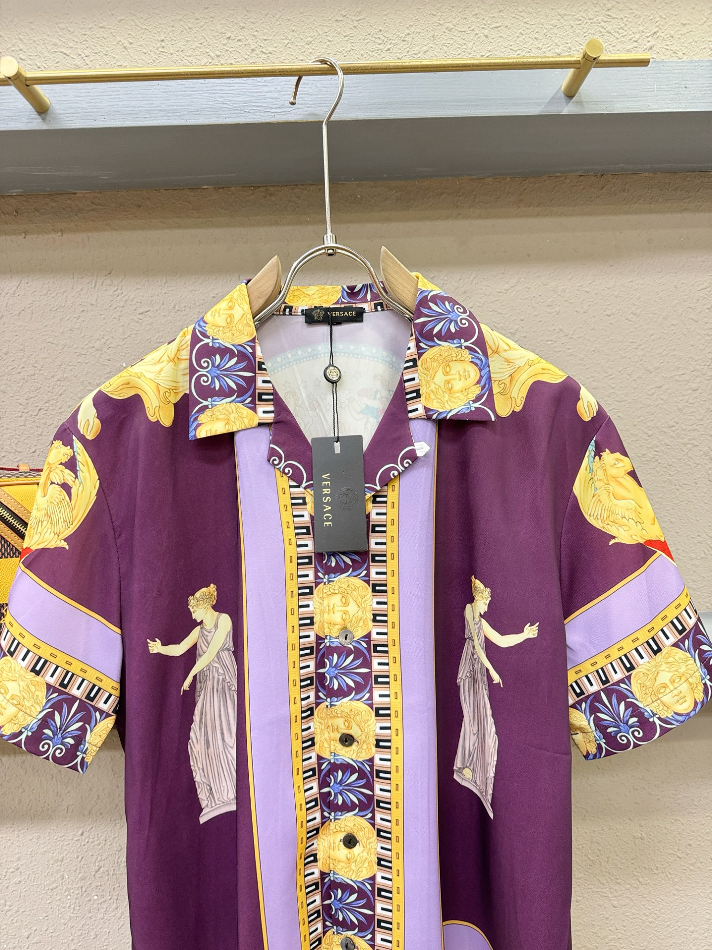 高定款(真丝面料升级 ) Versace 范思哲最大可穿250斤‼️新款真丝套装，男女同款家居服套装，定