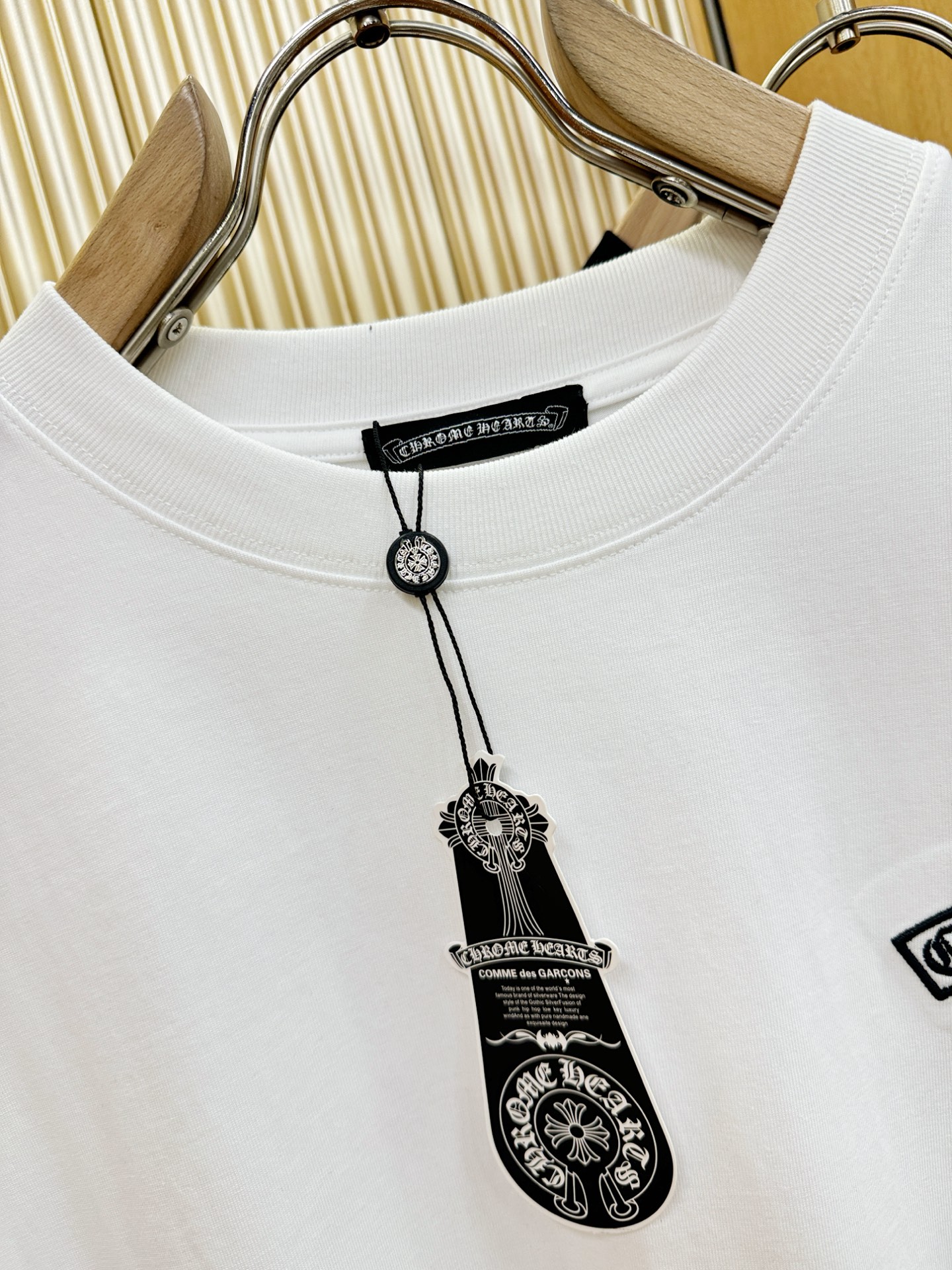 CHROME HEARTS 克罗心 2026新款短袖T恤！男女同款！走秀图案时尚休闲短袖T恤衫！设计lo