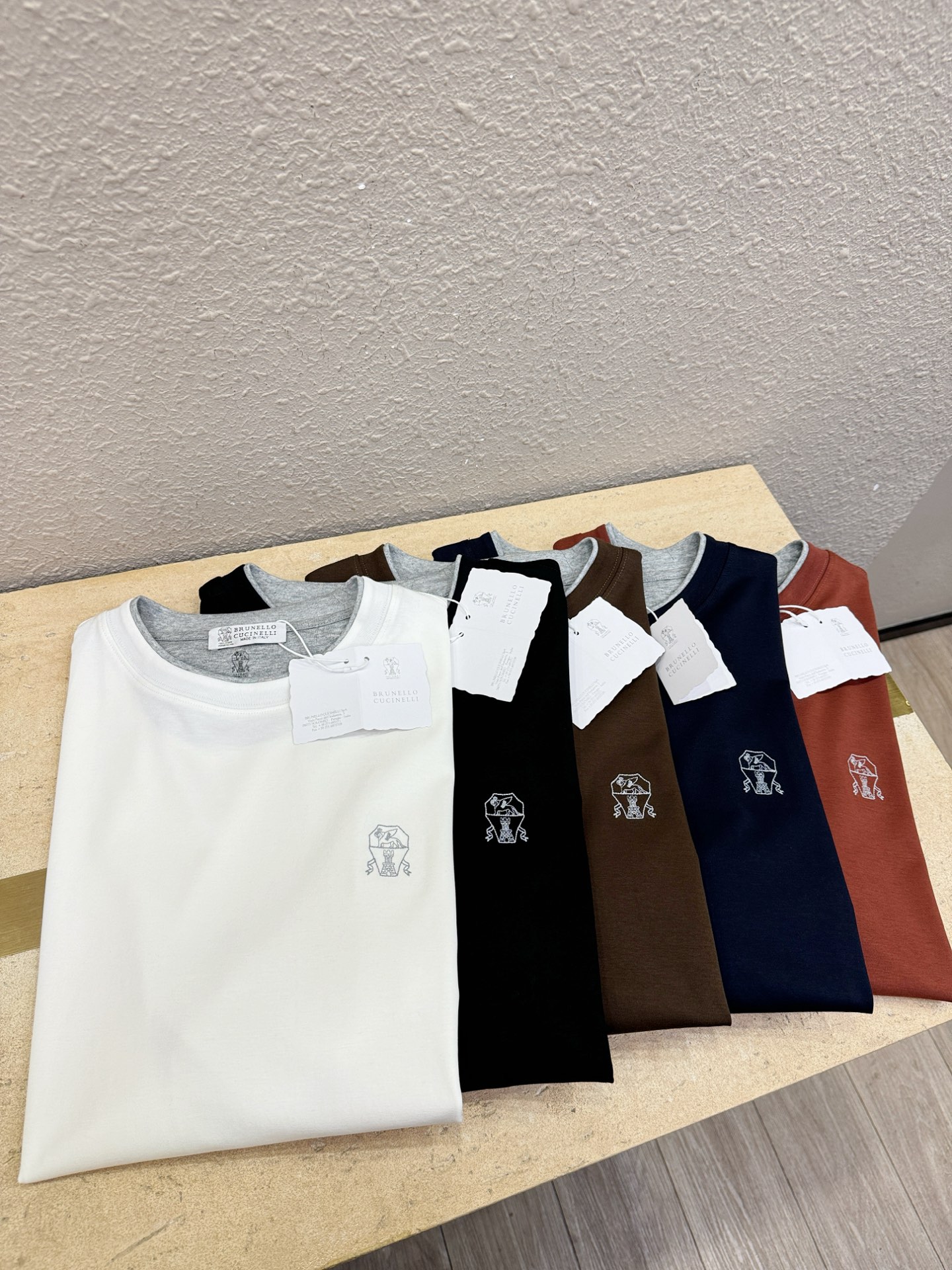 (最大可穿240斤) BC布鲁提 2026春夏新款短袖T恤！走秀图案时尚休闲短袖T恤衫！设计logo设计