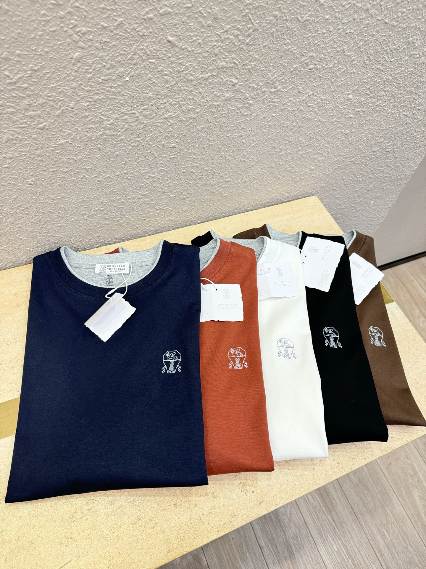 (最大可穿240斤) BC布鲁提 2026春夏新款短袖T恤！走秀图案时尚休闲短袖T恤衫！设计logo设计