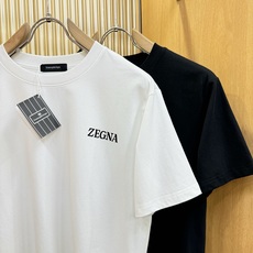 Ermenegildo Zeg*a杰*亚 2026新款短袖T恤!男女同款!走秀图案时尚休闲短袖T恤衫!设 Ermenegildo Zeg*a杰*亚 2026新款短袖T恤!男女同款!走秀图案时尚休闲短袖T恤衫!设