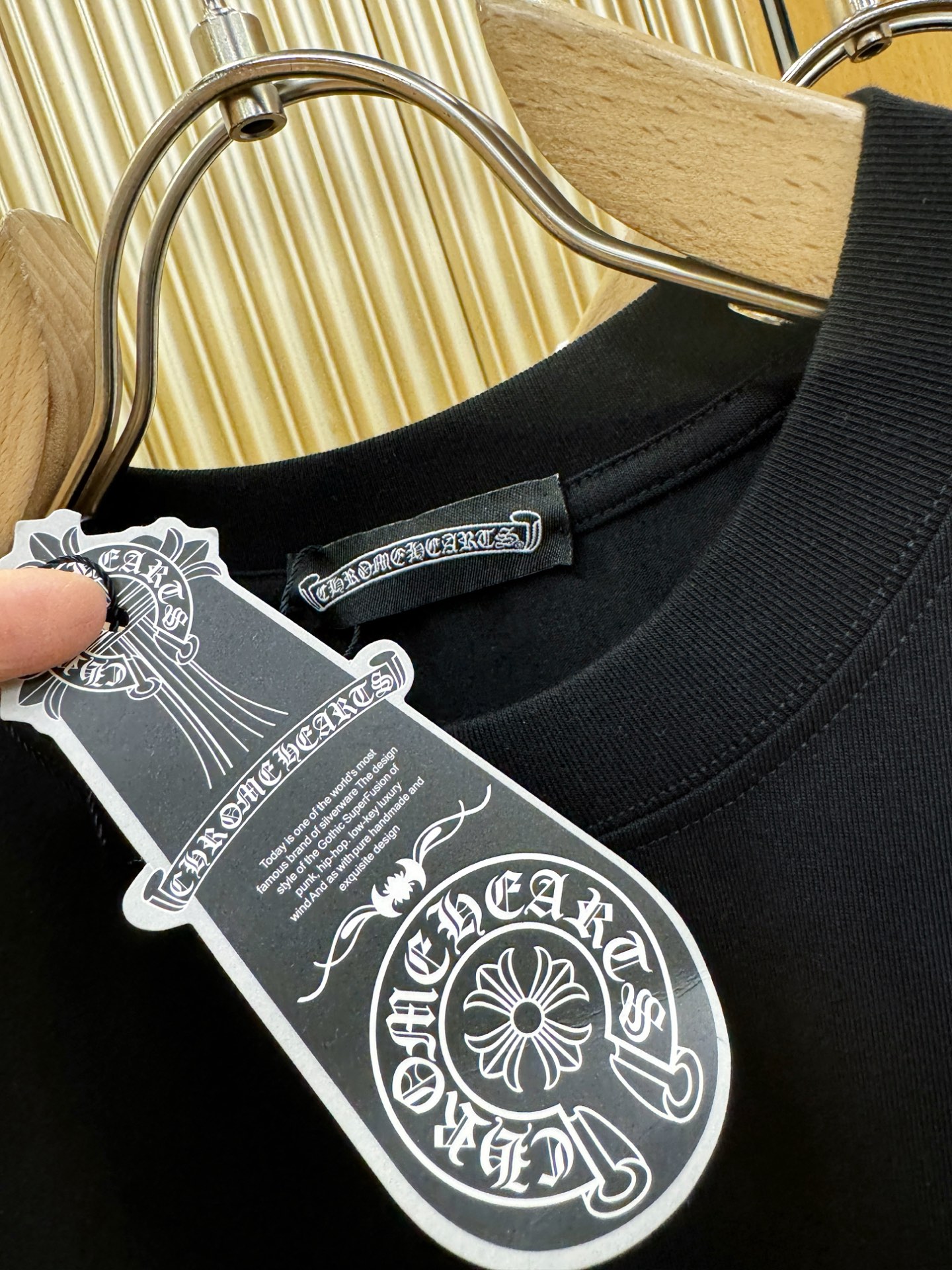 CHROME HEARTS 克罗心 2026新款短袖T恤!男女同款!走秀图案时尚休闲短袖T恤衫!设计l CHROME HEARTS 克罗心 2026新款短袖T恤!男女同款!走秀图案时尚休闲短袖T恤衫!设计l