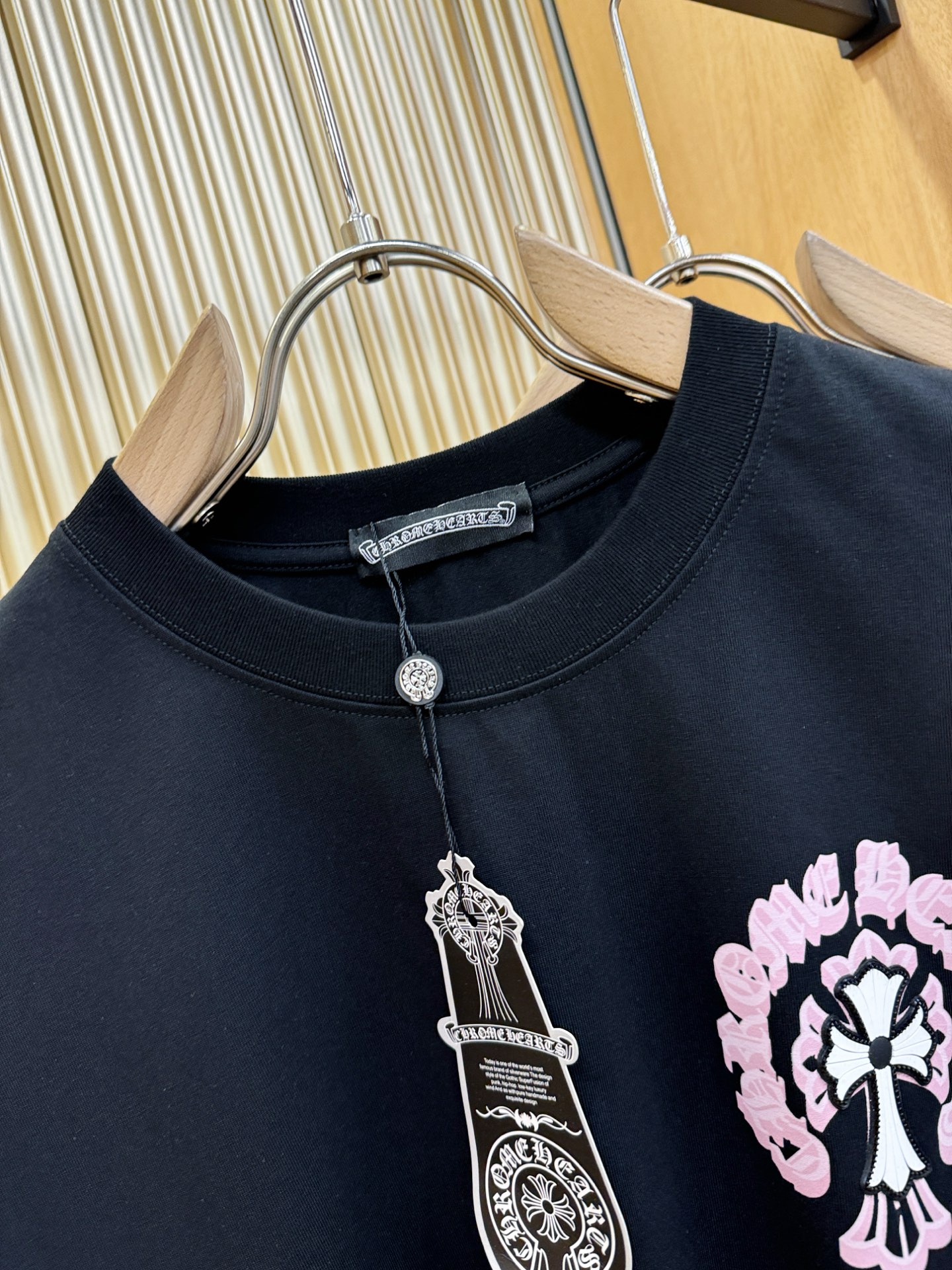 CHROME HEARTS 克罗心 2026新款短袖T恤!男女同款!走秀图案时尚休闲短袖T恤衫!设计l CHROME HEARTS 克罗心 2026新款短袖T恤!男女同款!走秀图案时尚休闲短袖T恤衫!设计l