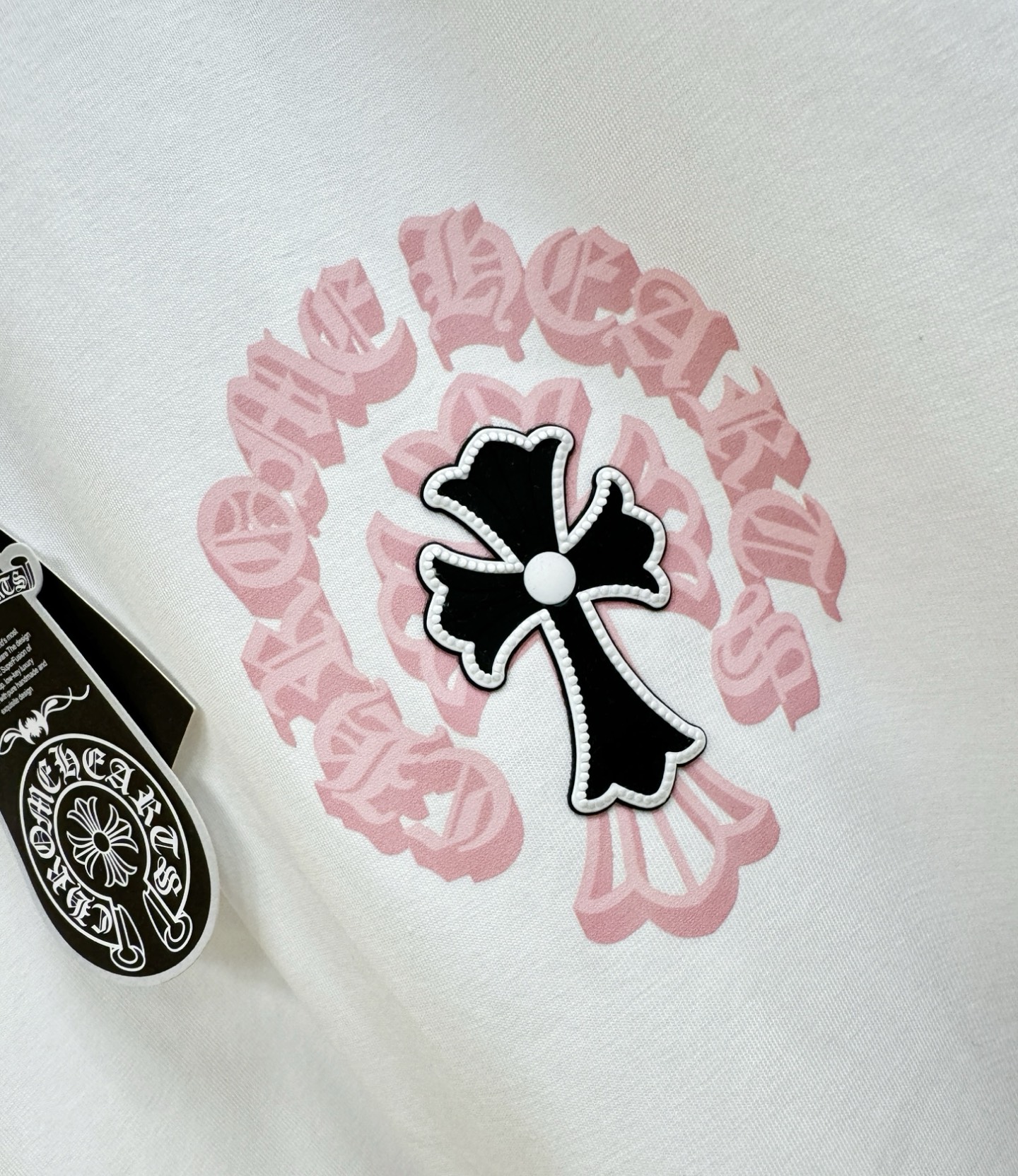 CHROME HEARTS 克罗心  2026新款短袖T恤！男女同款！走秀图案时尚休闲短袖T恤衫！设计l
