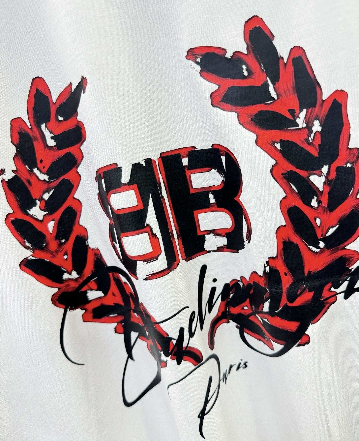 (最大可穿200斤) Balenciaga巴黎世家 2026新款短袖T恤！男女同款！走秀图案时尚休闲短袖