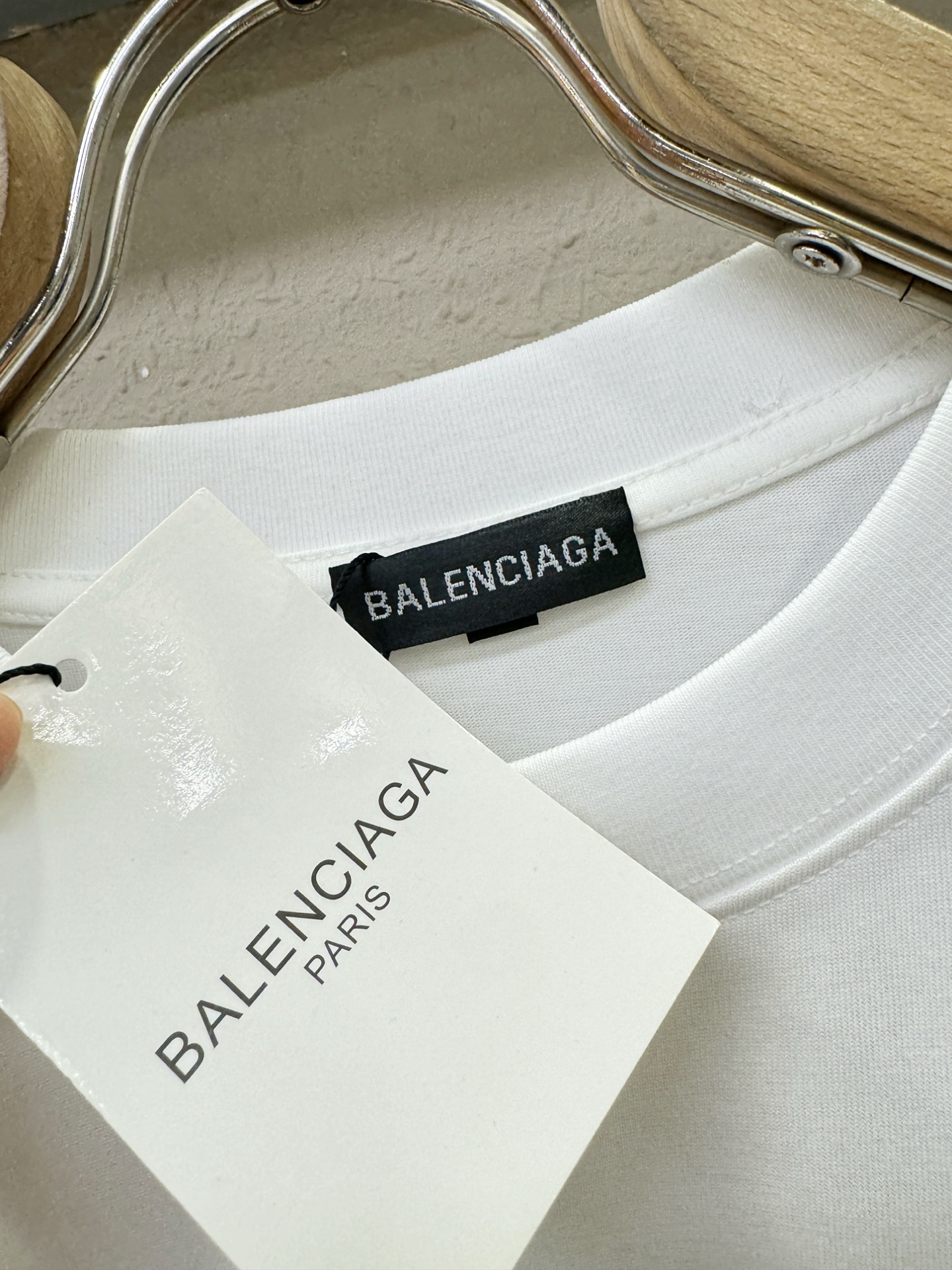 (最大可穿200斤) Balenciaga巴黎世家 2026新款短袖T恤！男女同款！走秀图案时尚休闲短袖