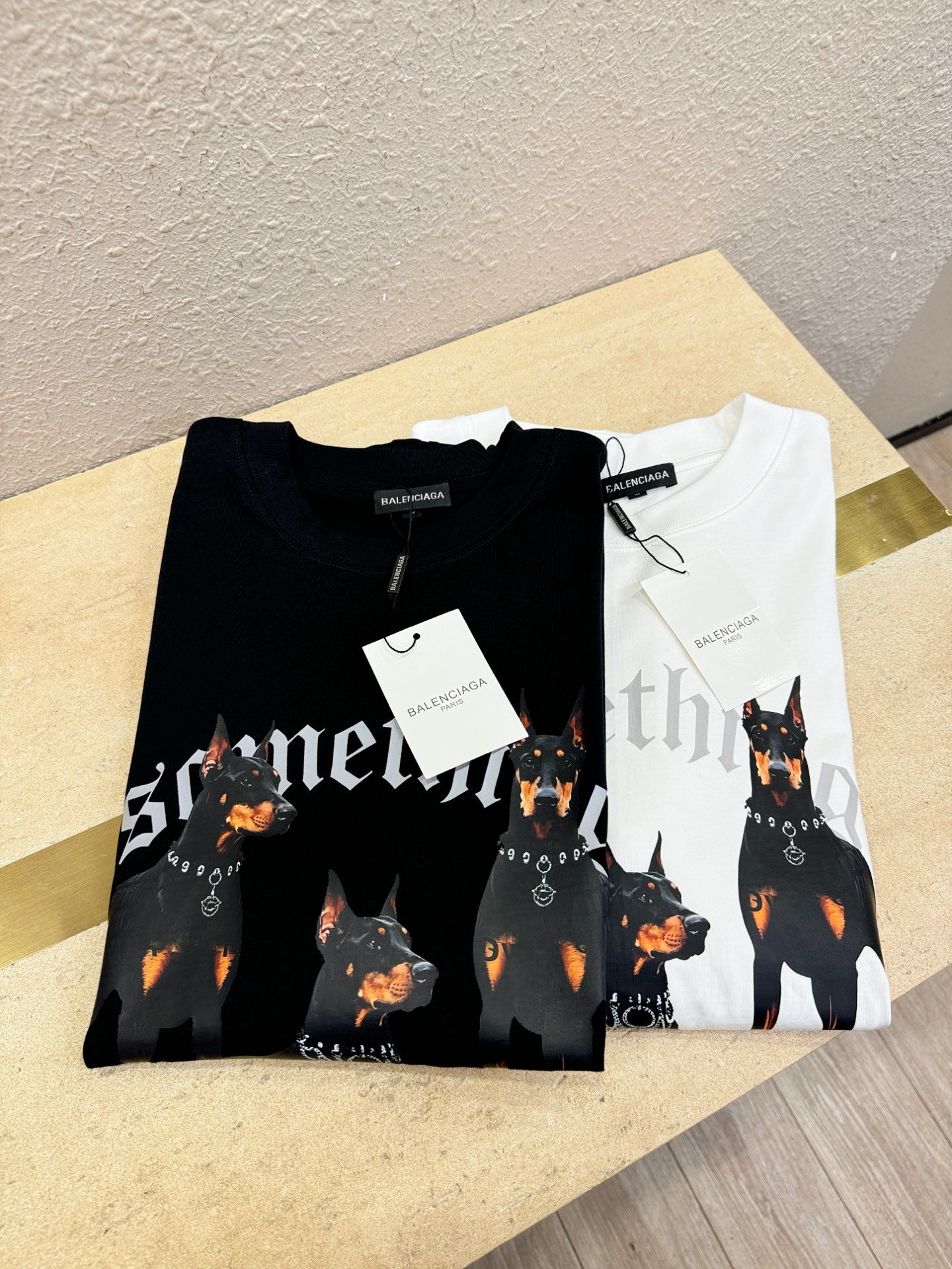 (最大可穿200斤) Balenciaga巴黎世家 2026新款短袖T恤！男女同款！走秀图案时尚休闲短袖