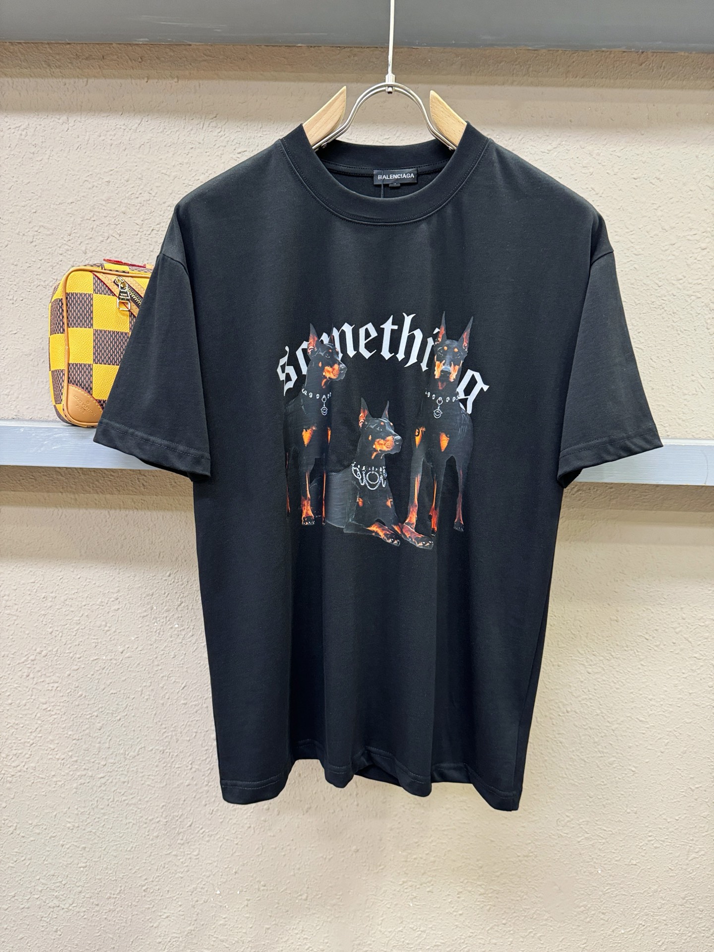 (最大可穿200斤) Balenciaga巴黎世家 2026新款短袖T恤！男女同款！走秀图案时尚休闲短袖