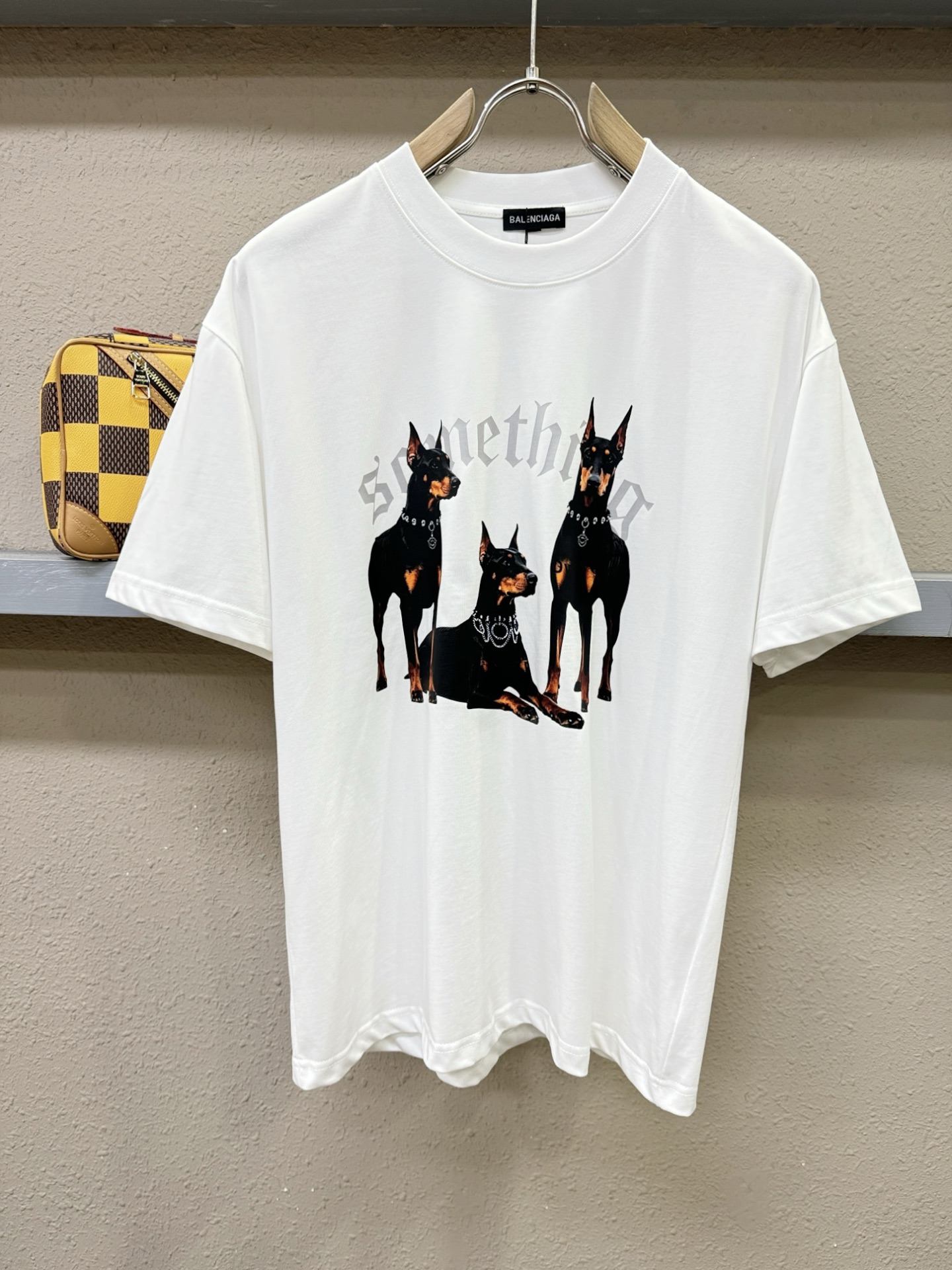(最大可穿200斤) Balenciaga巴黎世家 2026新款短袖T恤！男女同款！走秀图案时尚休闲短袖