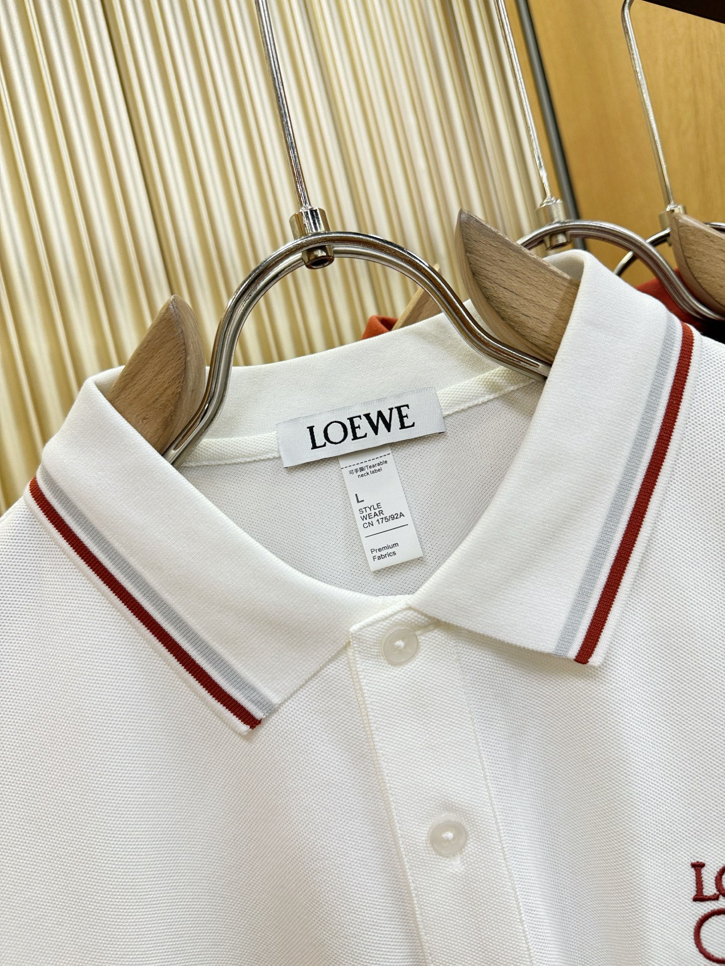 LOEWE罗意威 2026官方春夏新款 专柜同步上市 男士翻领短袖POLO衫，高端主线系列，进口珠地丝光