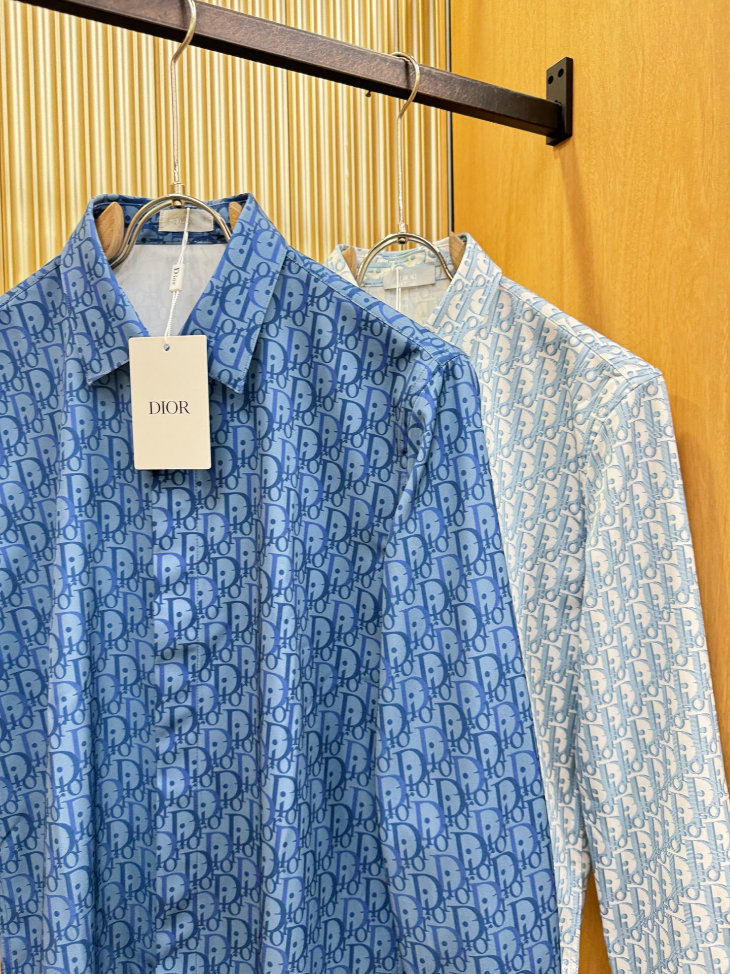 高定款(真丝面料升级 ) Dior迪奥 最大可穿190斤，新款真丝衬衫，男女同款，定制真丝面料，不抽丝！