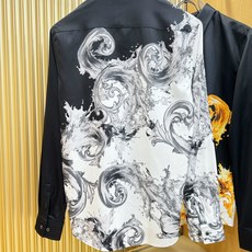 高定款(真丝面料升级 ) Versace 范思哲 最大可穿190斤,新款真丝衬衫,男女同款,定制真丝 高定款(真丝面料升级 ) Versace 范思哲 最大可穿190斤,新款真丝衬衫,男女同款,定制真丝
