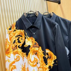 高定款(真丝面料升级 ) Versace 范思哲 最大可穿190斤,新款真丝衬衫,男女同款,定制真丝 高定款(真丝面料升级 ) Versace 范思哲 最大可穿190斤,新款真丝衬衫,男女同款,定制真丝