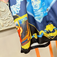 高定款(真丝面料升级 ) Versace 范思哲 最大可穿250斤,新款真丝衬衫,男女同款,定制真丝面 高定款(真丝面料升级 ) Versace 范思哲 最大可穿250斤,新款真丝衬衫,男女同款,定制真丝面