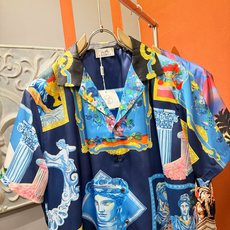 高定款(真丝面料升级 ) Versace 范思哲 最大可穿250斤,新款真丝衬衫,男女同款,定制真丝面 高定款(真丝面料升级 ) Versace 范思哲 最大可穿250斤,新款真丝衬衫,男女同款,定制真丝面