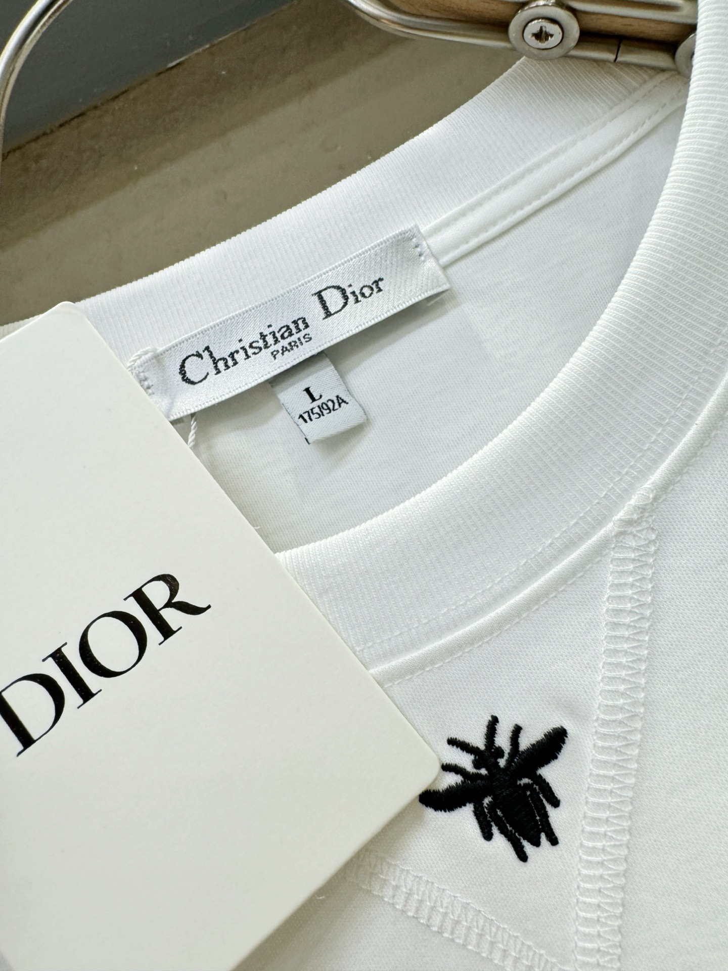 Dior迪奥 顶级品质 2026款新品短袖！精选顶级原版面料，手感柔软。顶级进口私货，时尚设计潮流短袖，