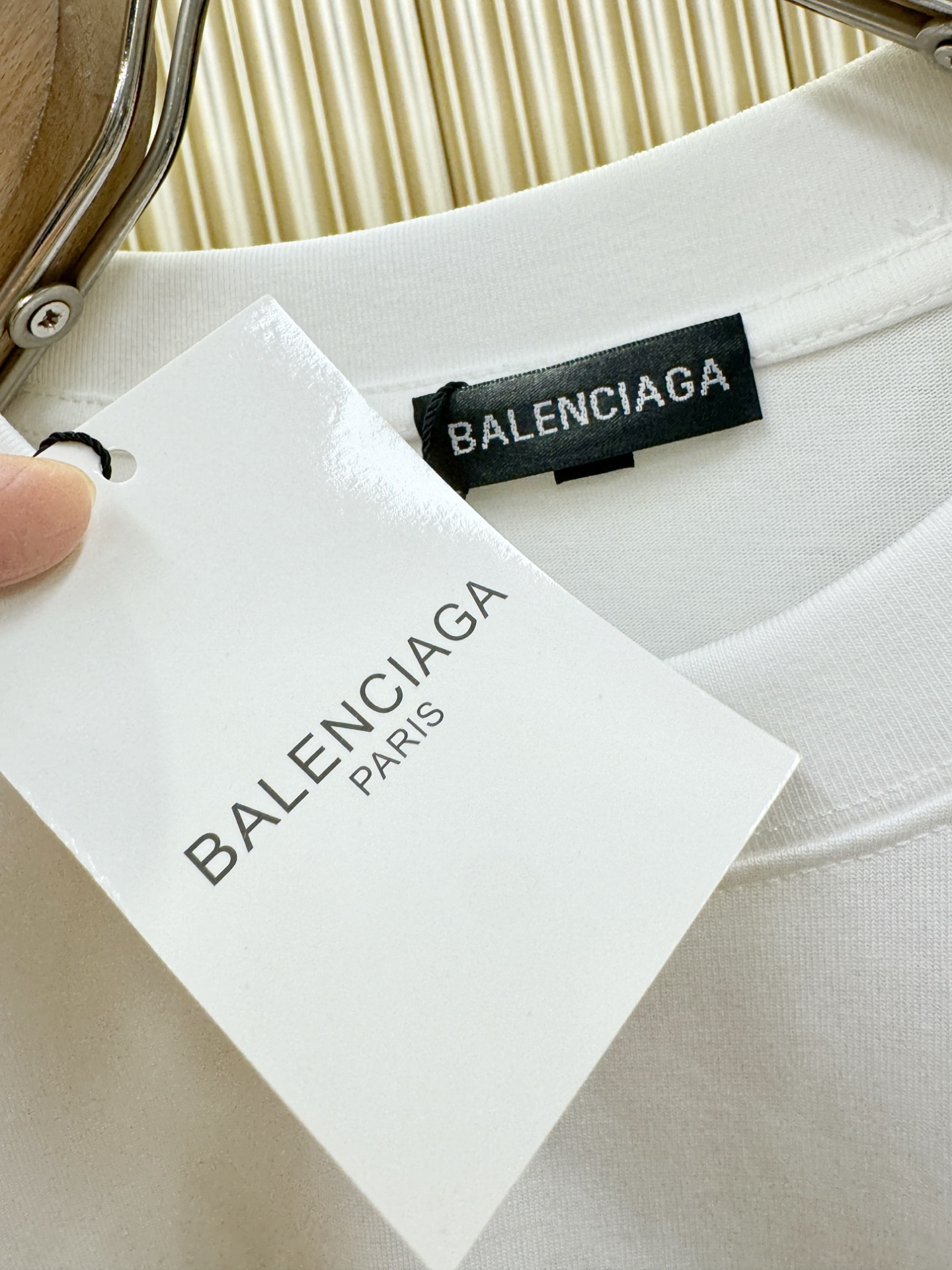 (最大可穿200斤) Balenciaga巴黎世家 2026新款短袖T恤！男女同款！走秀图案时尚休闲短袖