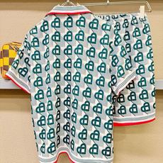 高定款(真丝面料升级 ) Casablanca 最大可穿250斤‼️新款真丝套装,男女同款家居服套装,定 高定款(真丝面料升级 ) Casablanca 最大可穿250斤‼️新款真丝套装,男女同款家居服套装,定