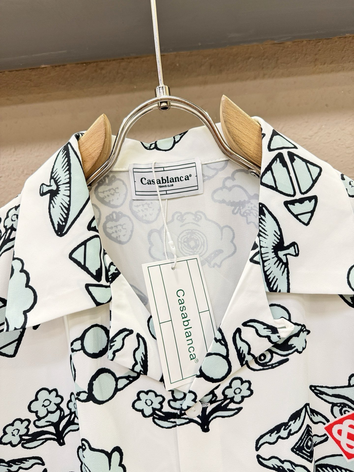 高定款(真丝面料升级 ) Casablanca 最大可穿250斤‼️新款真丝套装，男女同款家居服套装，定