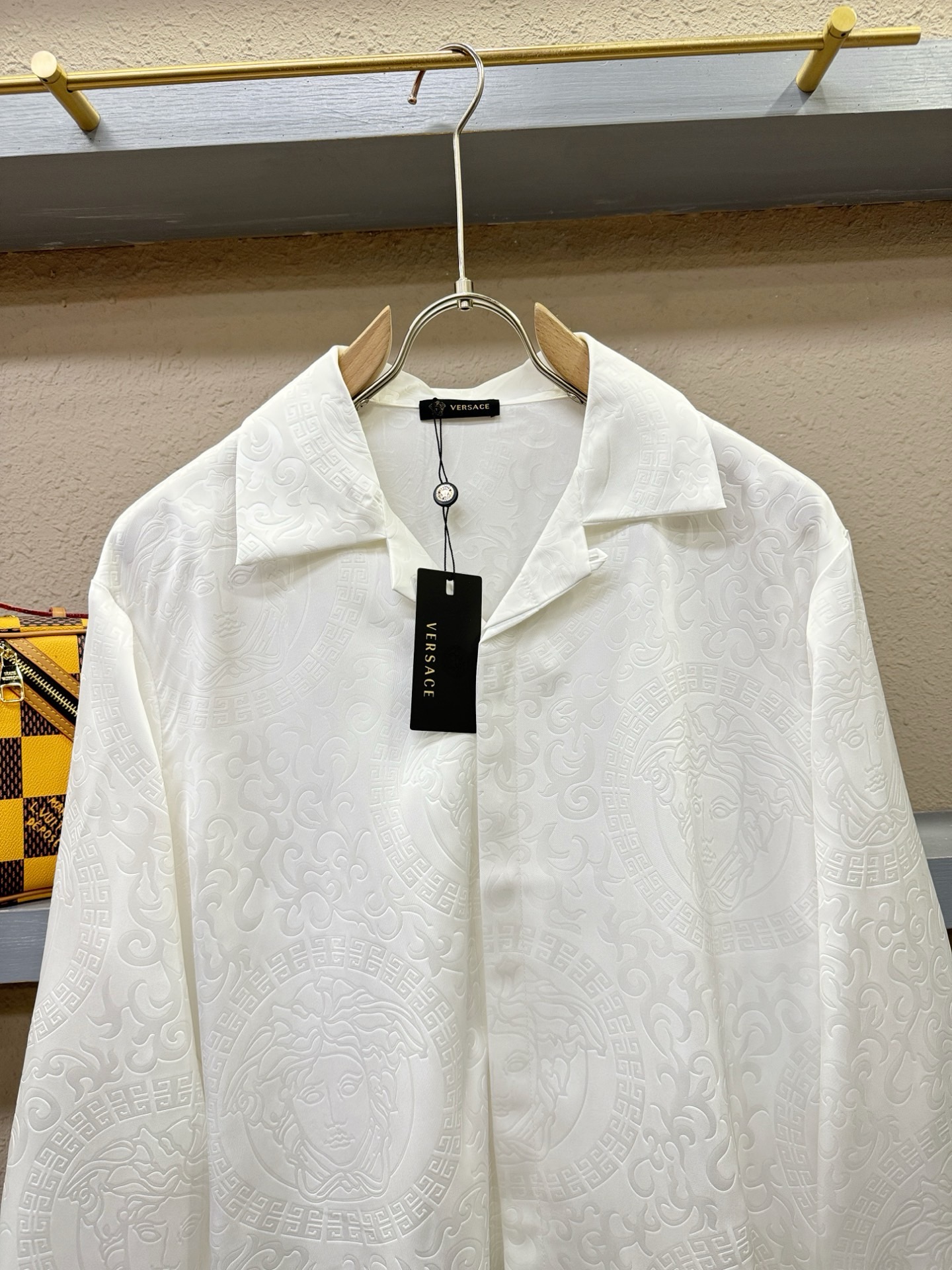 高定款(真丝面料升级 )最大可穿250斤 Versace 范思哲新款真丝套装，男女同款家居服套装，定制真