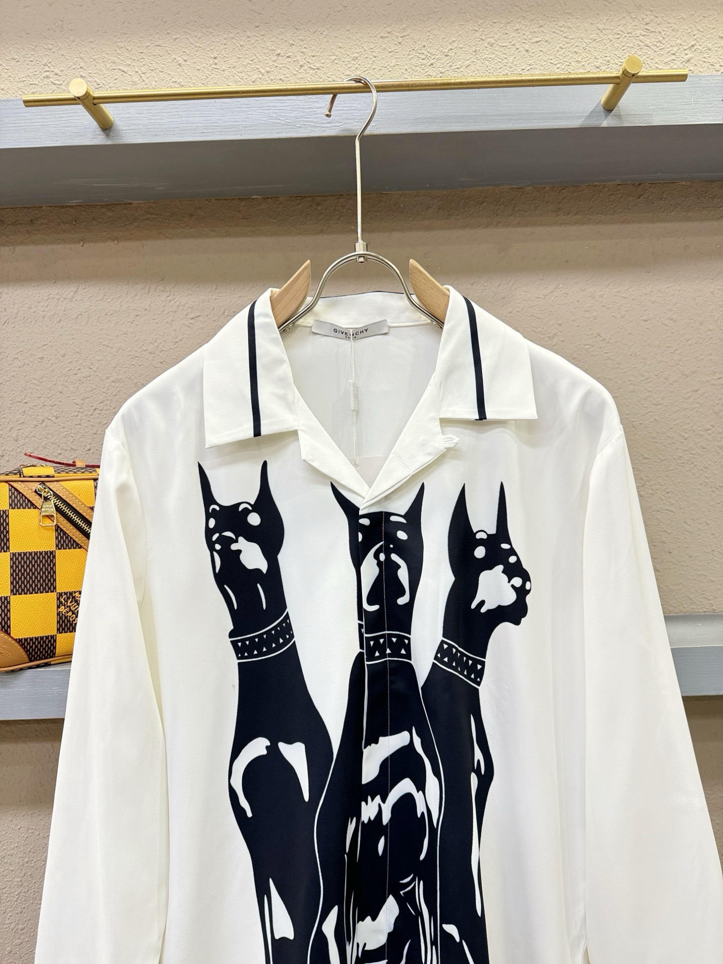 高定款(真丝面料升级 )最大可穿250斤，Givenchy 纪梵希 新款真丝套装，男女同款家居服套装，定