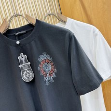 (最大可穿240斤) CHROME HEARTS 克罗心 2026春夏新款短袖T恤!走秀图案时尚休闲短袖 (最大可穿240斤) CHROME HEARTS 克罗心 2026春夏新款短袖T恤!走秀图案时尚休闲短袖