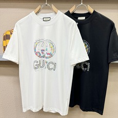 (最大可穿200斤) Gucci古奇 2026新款短袖T恤!男女同款!走秀图案时尚休闲短袖T恤衫!设计l (最大可穿200斤) Gucci古奇 2026新款短袖T恤!男女同款!走秀图案时尚休闲短袖T恤衫!设计l